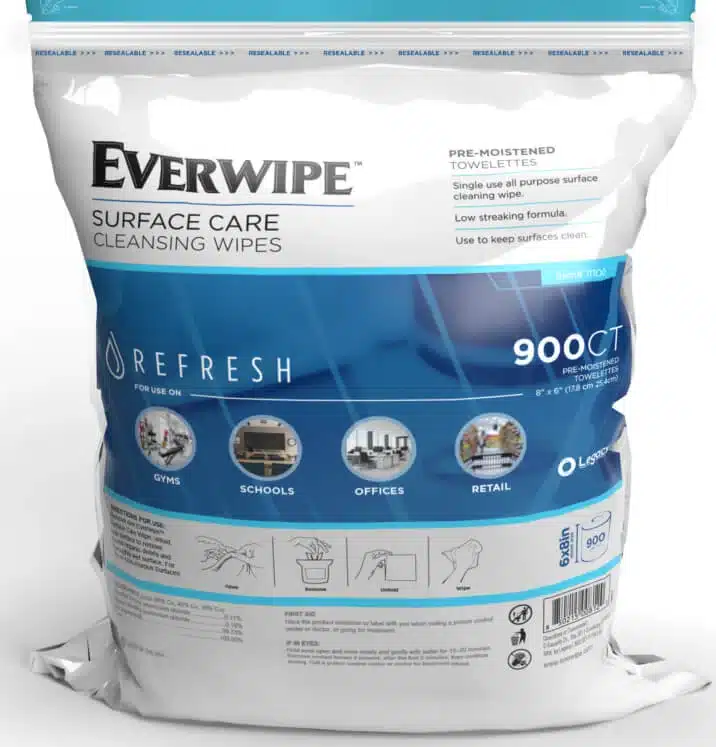 Everwipes Surface Care Wet Wipes, EACH 12100