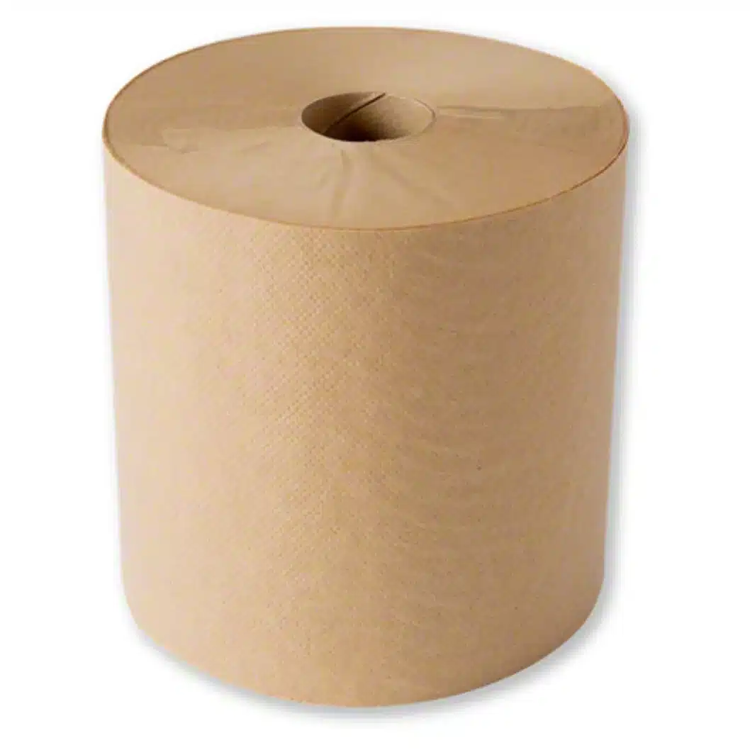 Fikes 8” Hard Roll Towels, Kraft, P0007