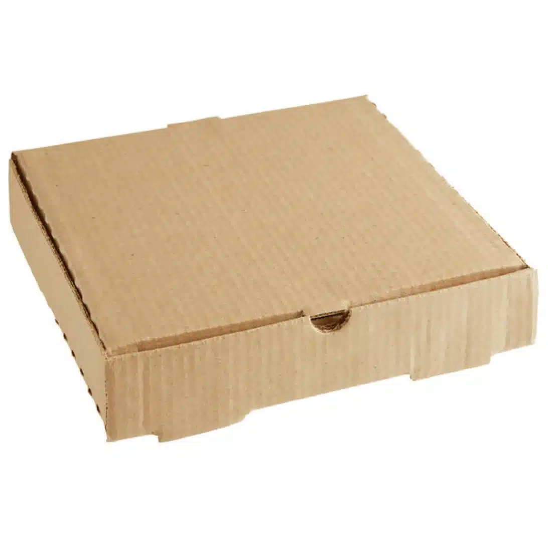 10″ Kraft Pizza Boxes, Plain, C3631239