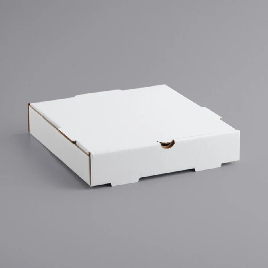 10″ White Pizza Boxes, Plain, 987330