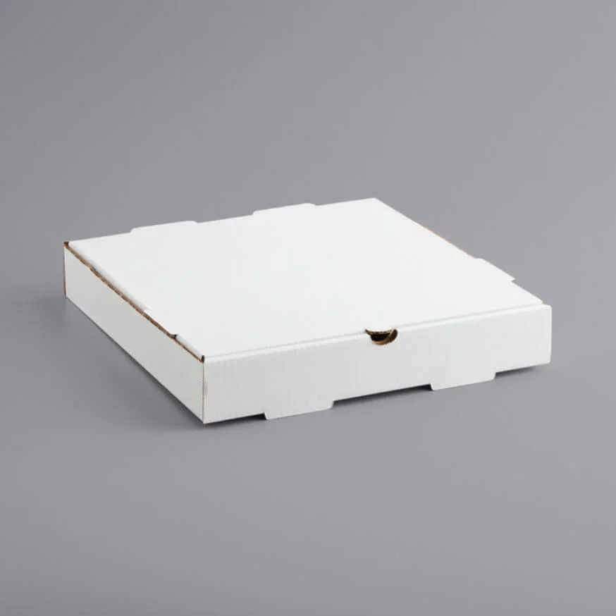 12″ White Pizza Boxes, Plain, 987329