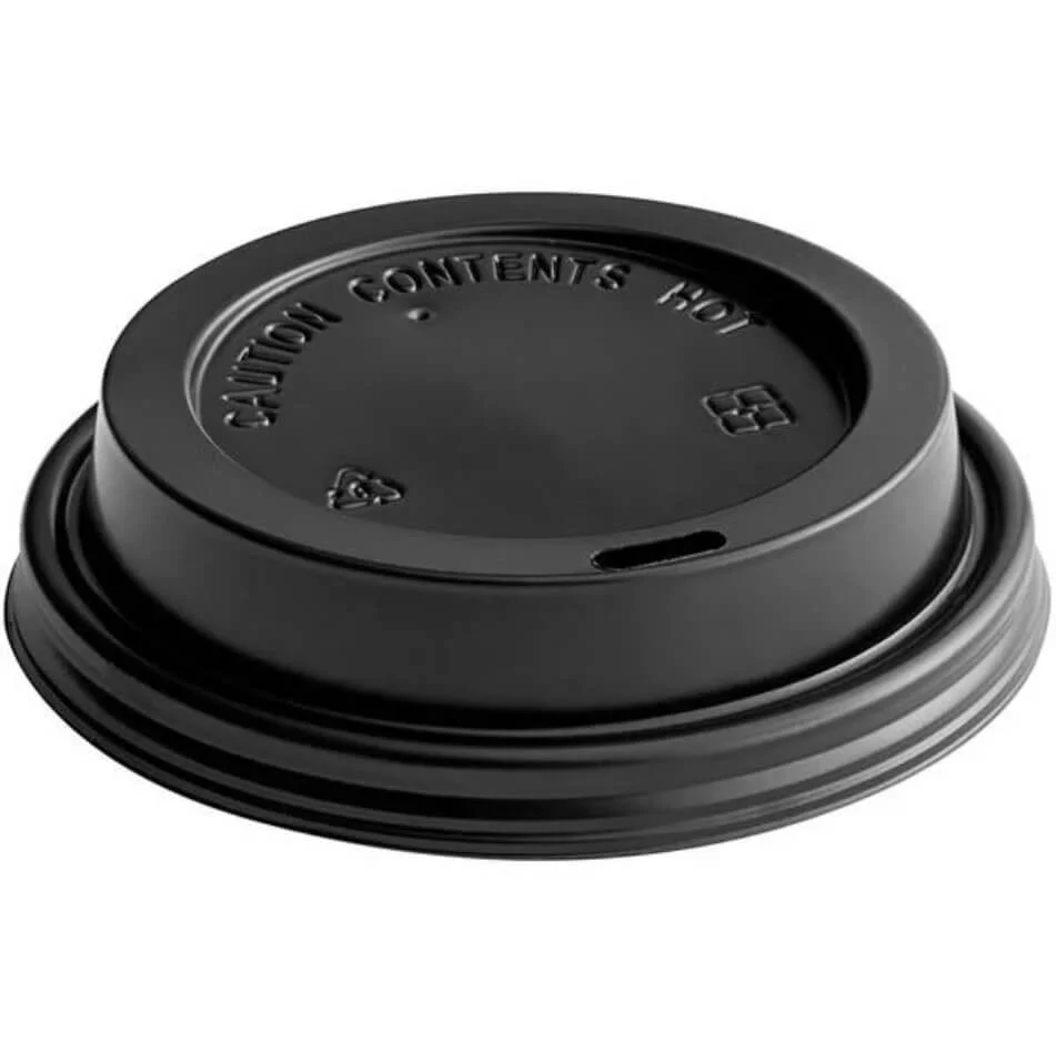 Black Sipper Lid, 12-24oz, PF005