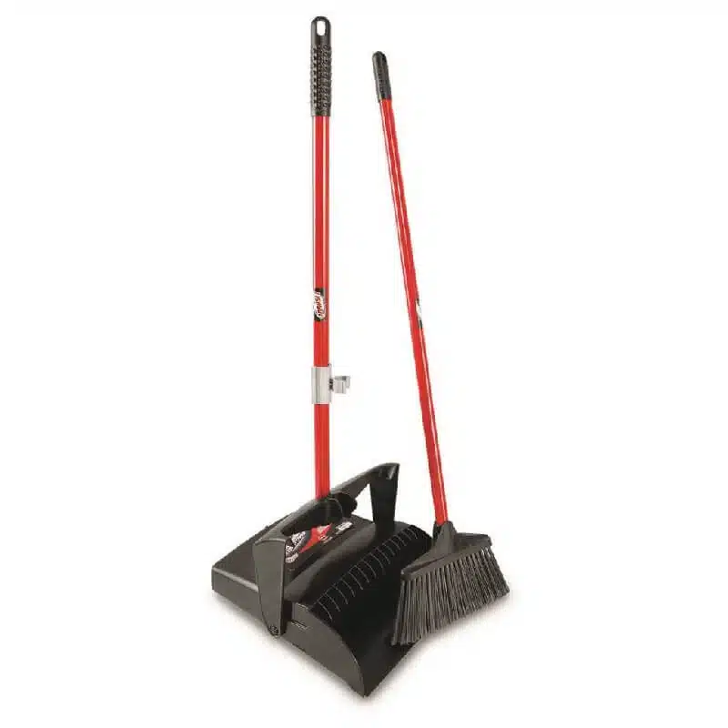 Broom & Dustpan Combo, Open Lid, 203947689