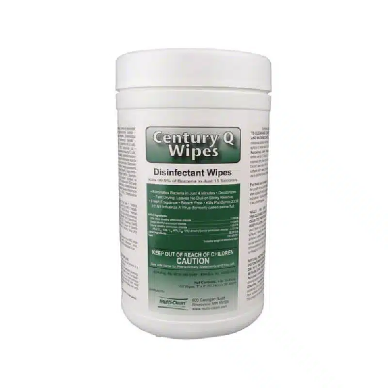 Century Q Disinfectant Wipes, 908508