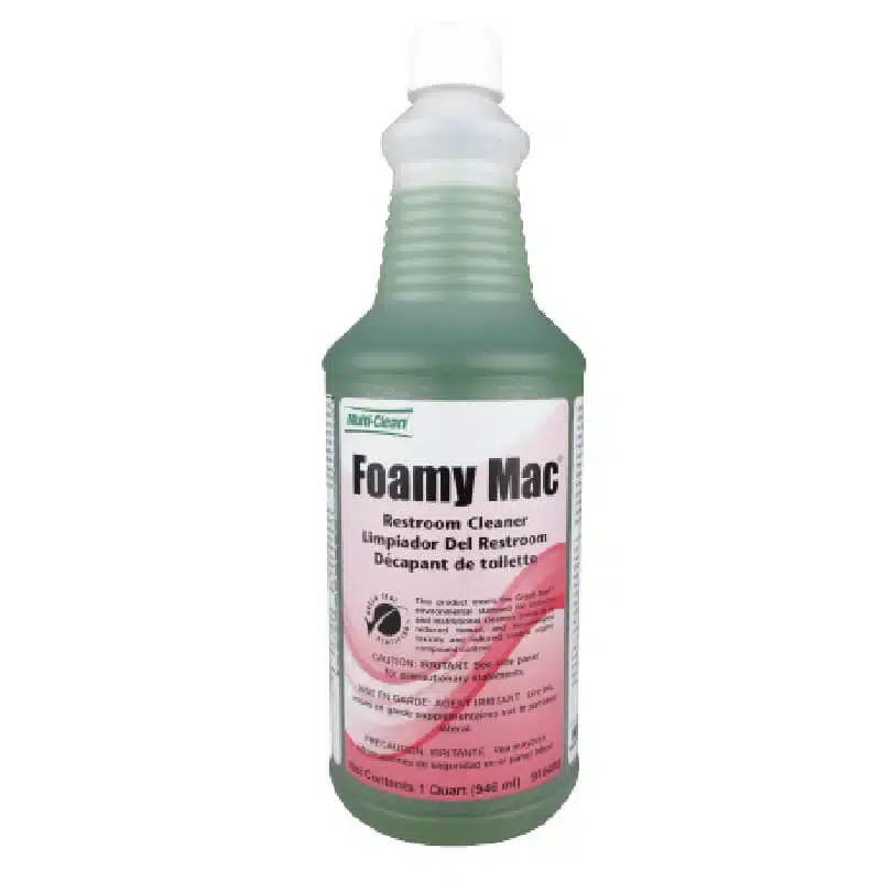 Foamy Mac Restroom Cleaner, Quart, 910408