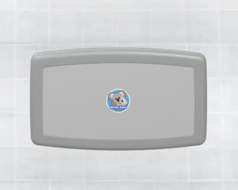 Koala Kare Horizontal Baby Changing Station, Grey, KB200-01