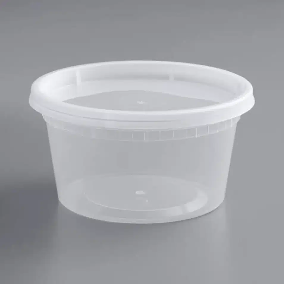 Polypropylene Soup Cups/Lids Combo, 12oz, TY-S12