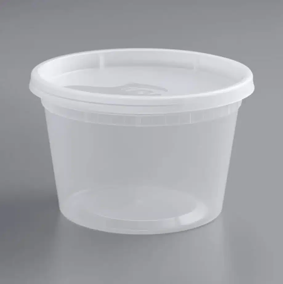 Polypropylene Soup Cups/Lids Combo, 16oz, TY-S16