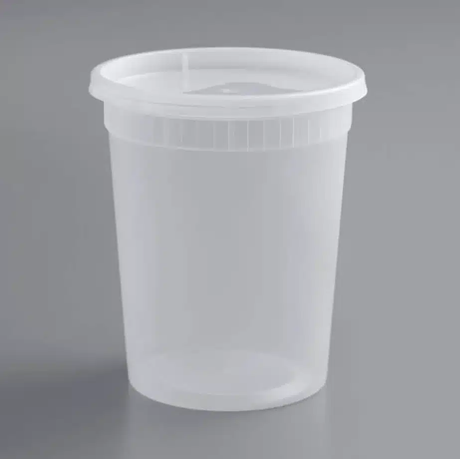 Polypropylene Soup Cups/Lids Combo, 32oz, TY-S32