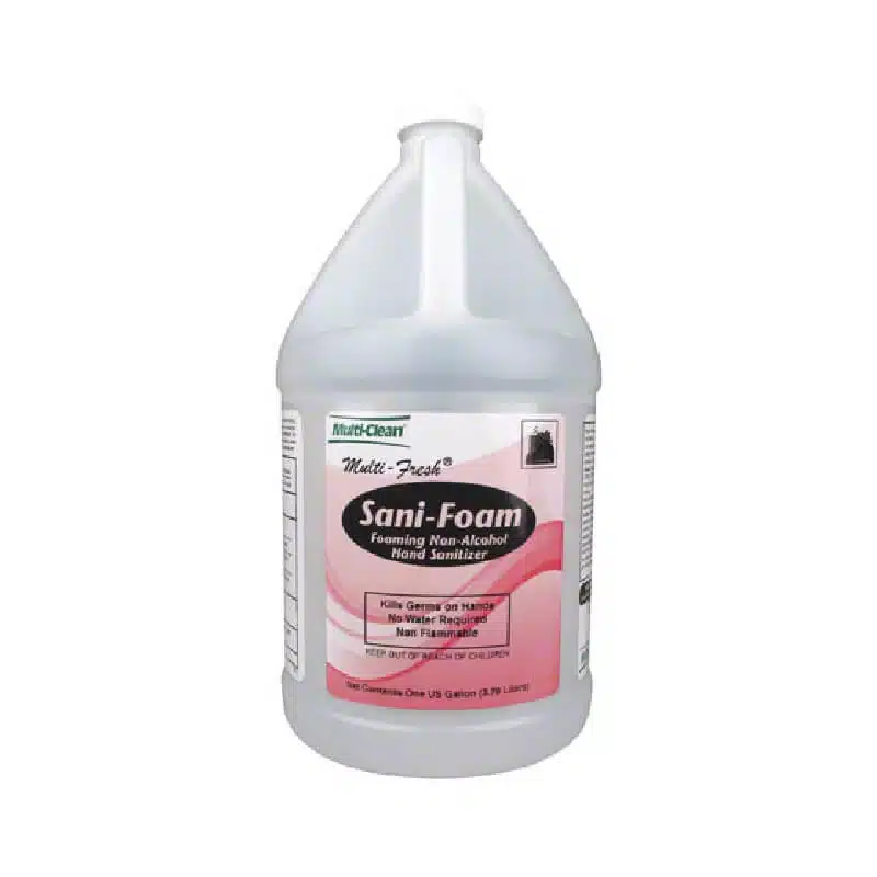 Sani-Foam Non-Alcohol Sanitizer, Gallon, F0001