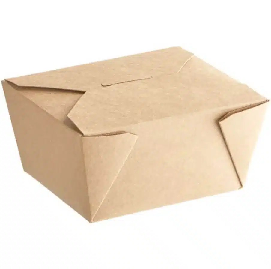 Take-Out Boxes, 26oz, Kraft, TOBK-1