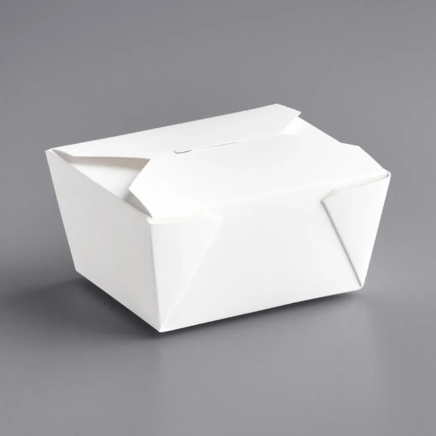 Take-Out Boxes, 26oz, White, TOBW-1