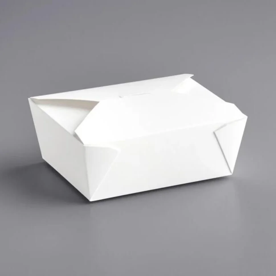 Take-Out Boxes, 48oz, White, TOBW-8