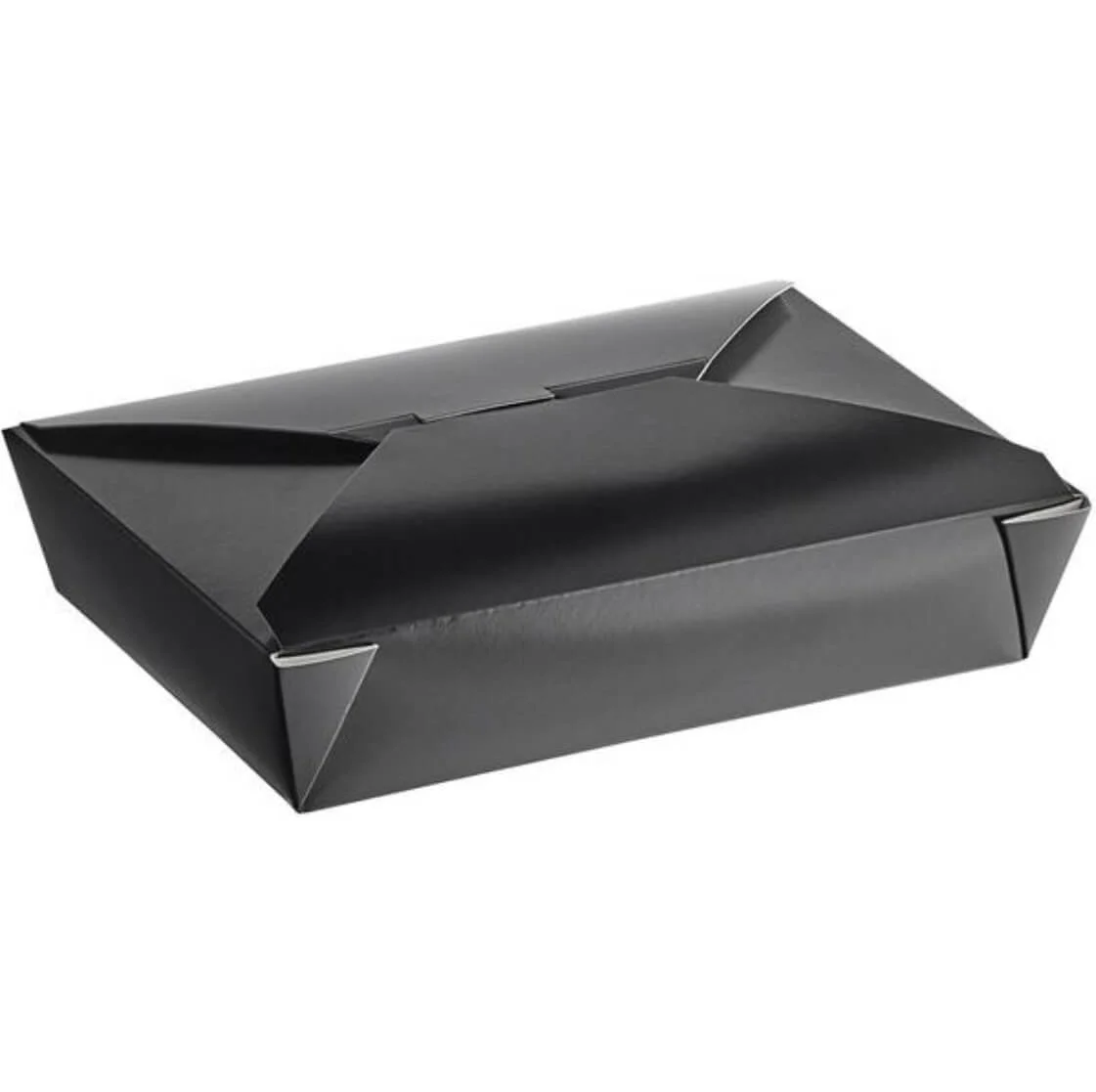 Take-Out Boxes, 54oz, Black, TOBB-2