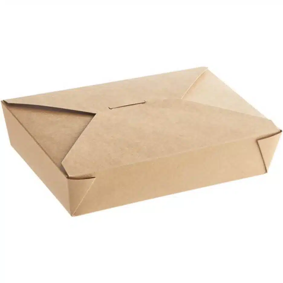 Take-Out Boxes, 54oz, Kraft, TOBK-2