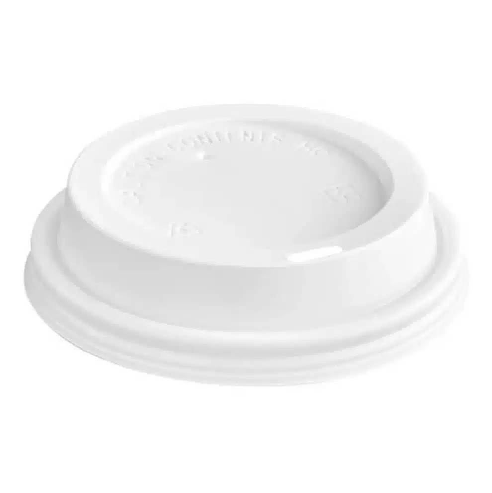 White Sipper Lid, 12-24oz, PF0002