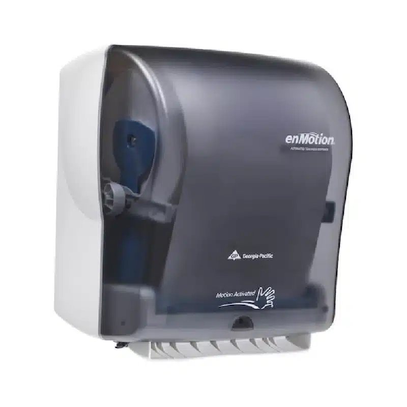 enMotion 10″ Automated Touchless Towel Dispenser, Plastic, Translucent Black, GPT59462